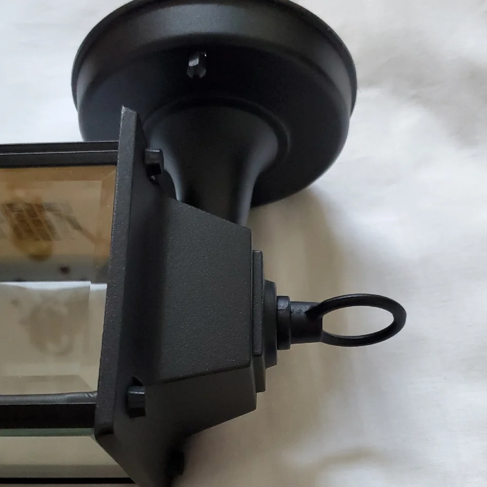 Hampton Bay Black Wall Lantern